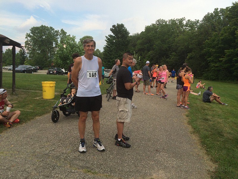 2015 Road Runner Classic 8K 178.JPG - 2015 Road Runner Classic 8K run at Maybury State Park outside Northville Michigan on July 25, 2015.